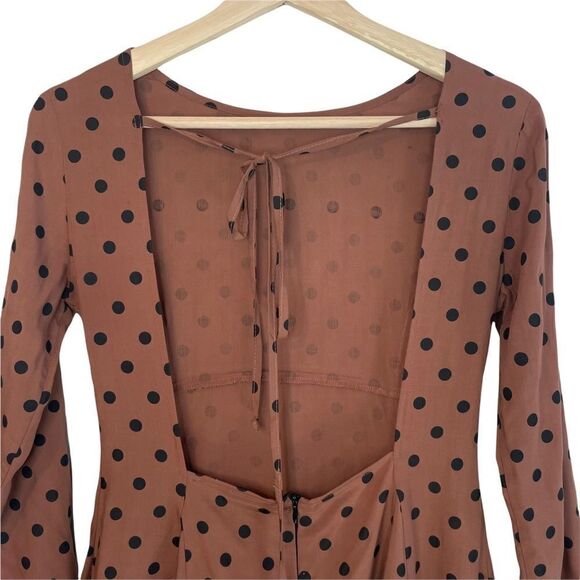 Christy Dawn Polka Dot Fox Dress 100% Viscose - Picture 8 of 9